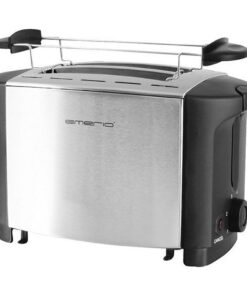 Emerio TO-124806 Broodrooster RVS/Zwart