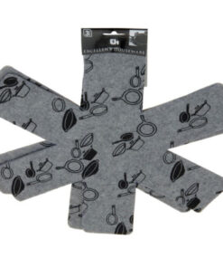 Excellent Houseware Panbeschermers 38 cm 3 Stuks