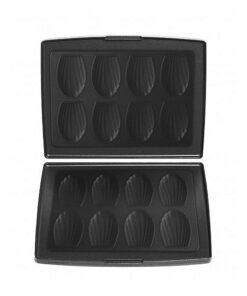 Fritel 142364 Madeleines Bakplaten Zwart/Aluminium