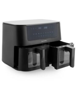 GreenPan Bistro Airfryer 2x4L 3000 Watt Zwart