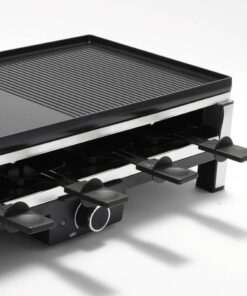 Alternative view of GreenPan Bistro Gourmet Raclette 8 Personen Zwart/Zilver