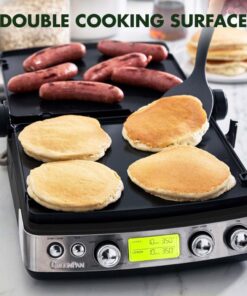 Alternative view of GreenPan Elite Contactgrill RVS/Zwart