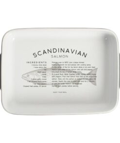 Gusta Ovenschaal Fade 32x19.9x5.4 cm Wit/Grijs