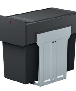 Alternative view of Hailo 0310-100 EcoLine Design L Inbouwafvalemmer 2x14L Zwart