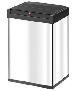 Hailo 0840-111 Big-Box Swing L Prullenbak 35L RVS/Zwart