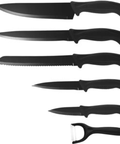 Hatex Messenset 6-delig Zwart