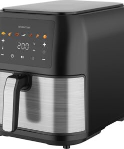 Alternative view of Inventum GF801HLDB Airfryer 8L 1700W Zwart/RVS