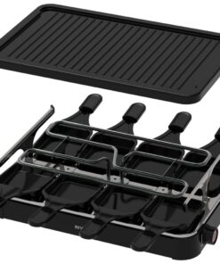 Alternative view of Inventum GR803B Gourmetset 8 Persoons Zwart