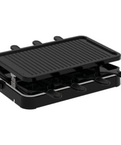 Inventum GR803B Gourmetset 8 Persoons Zwart