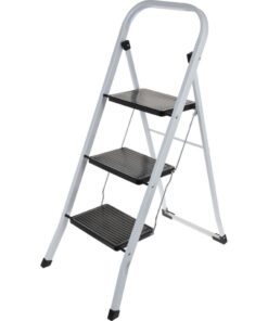 Keukentrap 3 Treden Inklapbaar Metaal