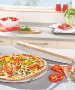 Alternative view of Leifheit 3159 Pizzasteen Rond Met Mes