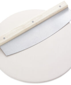 Leifheit 3159 Pizzasteen Rond Met Mes