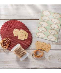 Leifheit 3194 Decoratie Set Weck Etiketten 41-delig