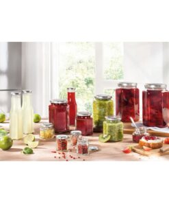 Alternative view of Leifheit 3211 Jampot Zeshoekig 770 ml Glas/Zilver