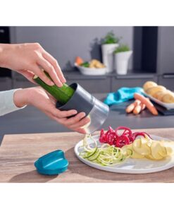 Alternative view of Leifheit 3221 Hand-Spiraalsnijder Blauw/Grijs