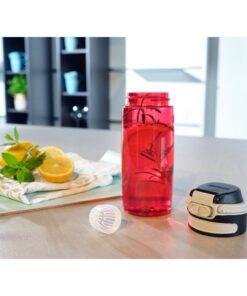 Alternative view of Leifheit 3263 Flip Tritan Drinkfles 550 ml Rood