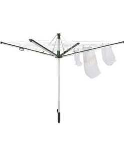 Leifheit 85277 Linomatic Plus 600 Droogmolen Zilver/Antraciet