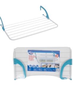 Lifetime Clean Droogrek met 5 m Drooglijn Wit/Blauw