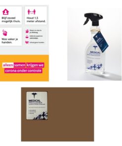 Medical Pro Cleaner Desinfecterende Handspray 750 ml Doos 10 Stuks