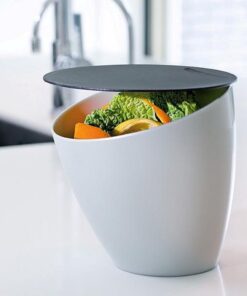 Alternative view of Mepal Calypso Afvalbakjes 2.2L Nordic White