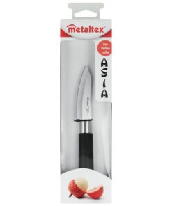 Metaltex Asia Officemes 19 cm Zwart/RVS