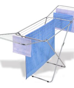 Alternative view of Metaltex Capri Droogrek 20 m Drooglengte 55x105x206 cm Zilver