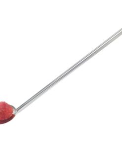 Alternative view of Metaltex Cocktaillelepel Rietjes + Borstel RVS 5-delig