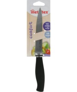Metaltex Comfort Keukenmes 23 cm Zwart/RVS