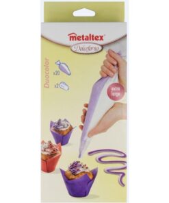 Metaltex Dolceforno Wegwerpspuitzakken + 2 Spuitmonden 20 Stuks