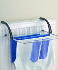Alternative view of Metaltex Favonio Radiator-Balkon Droogrek 3 m Drooglijn Zilver/Zwart