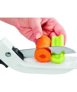 Alternative view of Metaltex Groenteschaar met Maataanduiding 26 cm Wit/Zwart