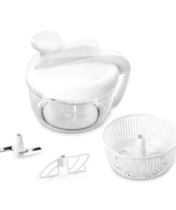 Metaltex Kitchen Helpers Topedo Slacentrifuge Wit/Transparant