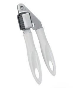 Metaltex Knoflookpers 20 cm RVS/Wit