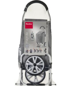 Alternative view of Metaltex Magnolia Shopper 45L 41x36x102 cm Denim Grijs