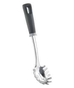 Metaltex Maximo Spaghettilepel 30 cm RVS/Zwart