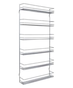Metaltex Pepito Kruidenrek 6 Etages 36x8x71 cm Zilver
