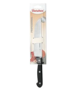 Metaltex Professional Chefmes 28 cm Zwart/RVS