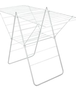Metaltex Rotterdam Droogrek 25 m Drooglijn 134x58x98 cm Wit