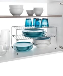 Alternative view of Metaltex Sky Ruimtewinner 2 Etages 47x23x26 cm Zilver