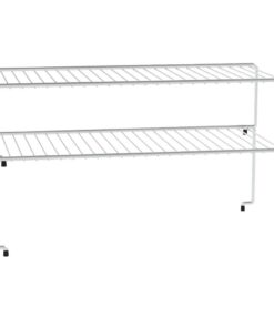 Metaltex Sky Ruimtewinner 2 Etages 47x23x26 cm Zilver