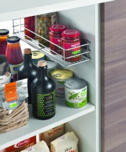 Alternative view of Metaltex Smart Kitchen Schuifbaar Mandje 12x42x7 cm Zilver