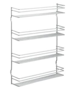 Metaltex Space Saver Smart Kitchen Pepito Kruidenrek 4 Etages 36x8x45 cm Zilver