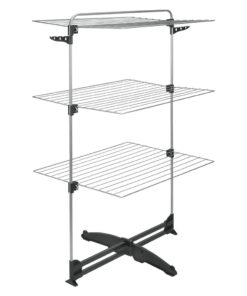 Metaltex Storm Droogrek 34 m Drooglente Zilver/Zwart