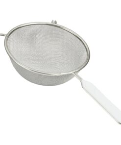 Metaltex Zeef 22 cm RVS/Wit