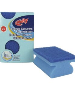 Multy Schuursponzen 2 Stuks Blauw