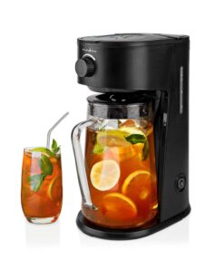 Nedis KAICM200FBK IJskoffie & IJsthee Maker Filter Koffie 2.5 L 6 Kopjes Zwart