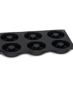 Alternative view of Patisse Donutvorm 6 Vaks 29x17 cm Zwart/Siliconen