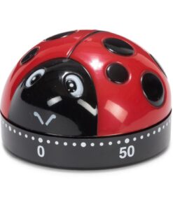 Alternative view of Patisse Kookwekker Lieveheersbeestje 6 cm Zwart/Rood