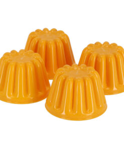 Patisse Puddingvormen 100 ml 4 Stuks Geel