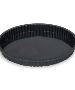 Patisse Quichevorm 28 cm Zwart/Siliconen